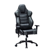 8361 Modern Grey PC Gamer Chair Office Computer Swivel Reclining Chair with Massage Function