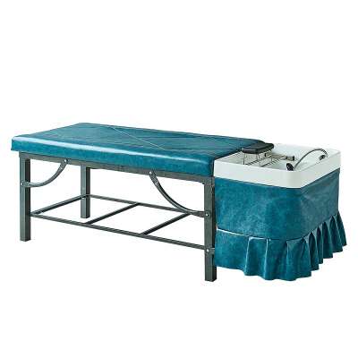 Simple Shampoo Bed for Barber Shop  Hair Washing Sink Bascin Shampoo Chair for hair salon