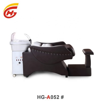 HG-A052High quality hair  hair salon for hair stylist wash chair shampoo chair bed for sale