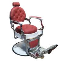 Man antique barber chair antique styling chair vintage hairdressing chair for salon furniture